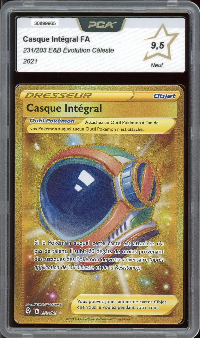 PCA 9.5 Casque Intégral Gold
