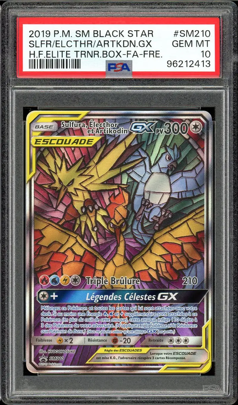 PSA 10 Sulfura, Électhor et Artikodin Gx