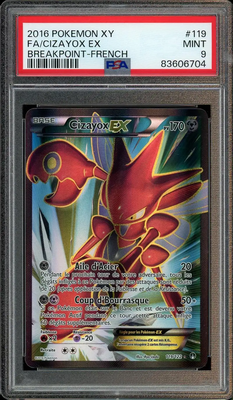 PSA 9 Cizayox Ex