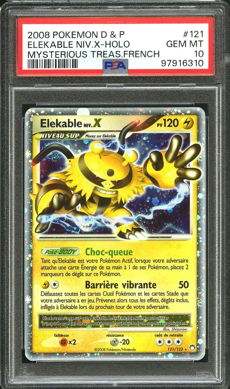 PSA 10 Elekable Niv. X