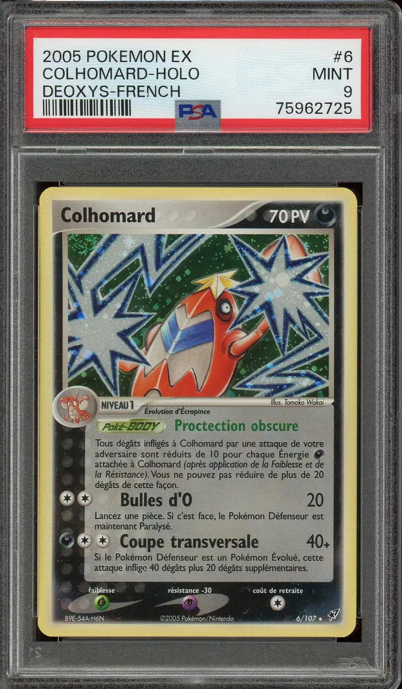 PSA 9 Colhomard Holo