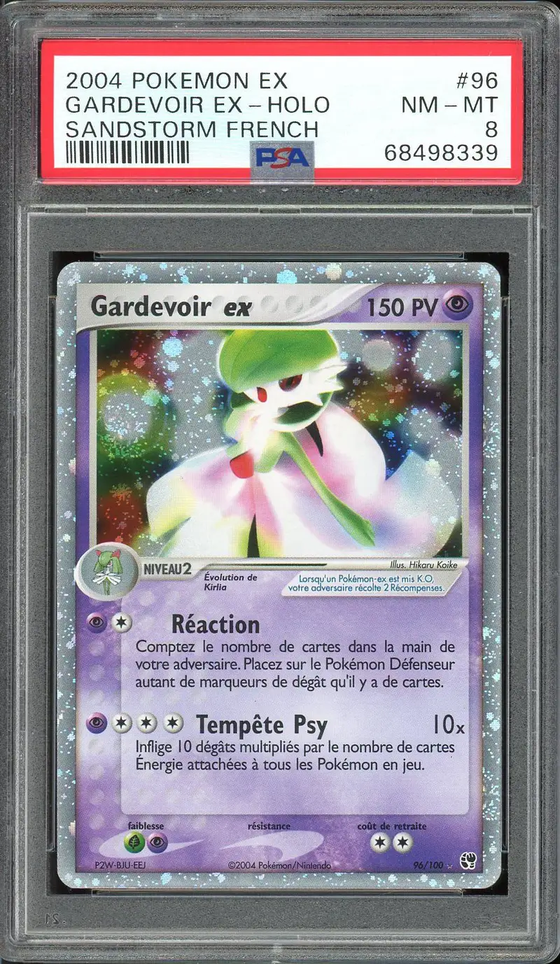 PSA 8 Gardevoir Ex