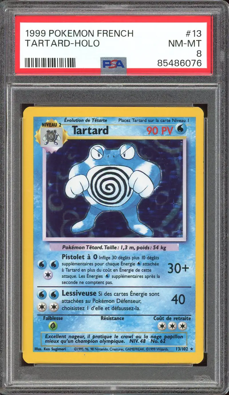 PSA 8 Tartard Holo