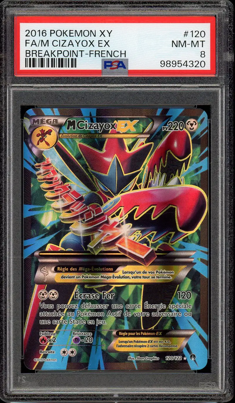 PSA 8 M Cizayox Ex