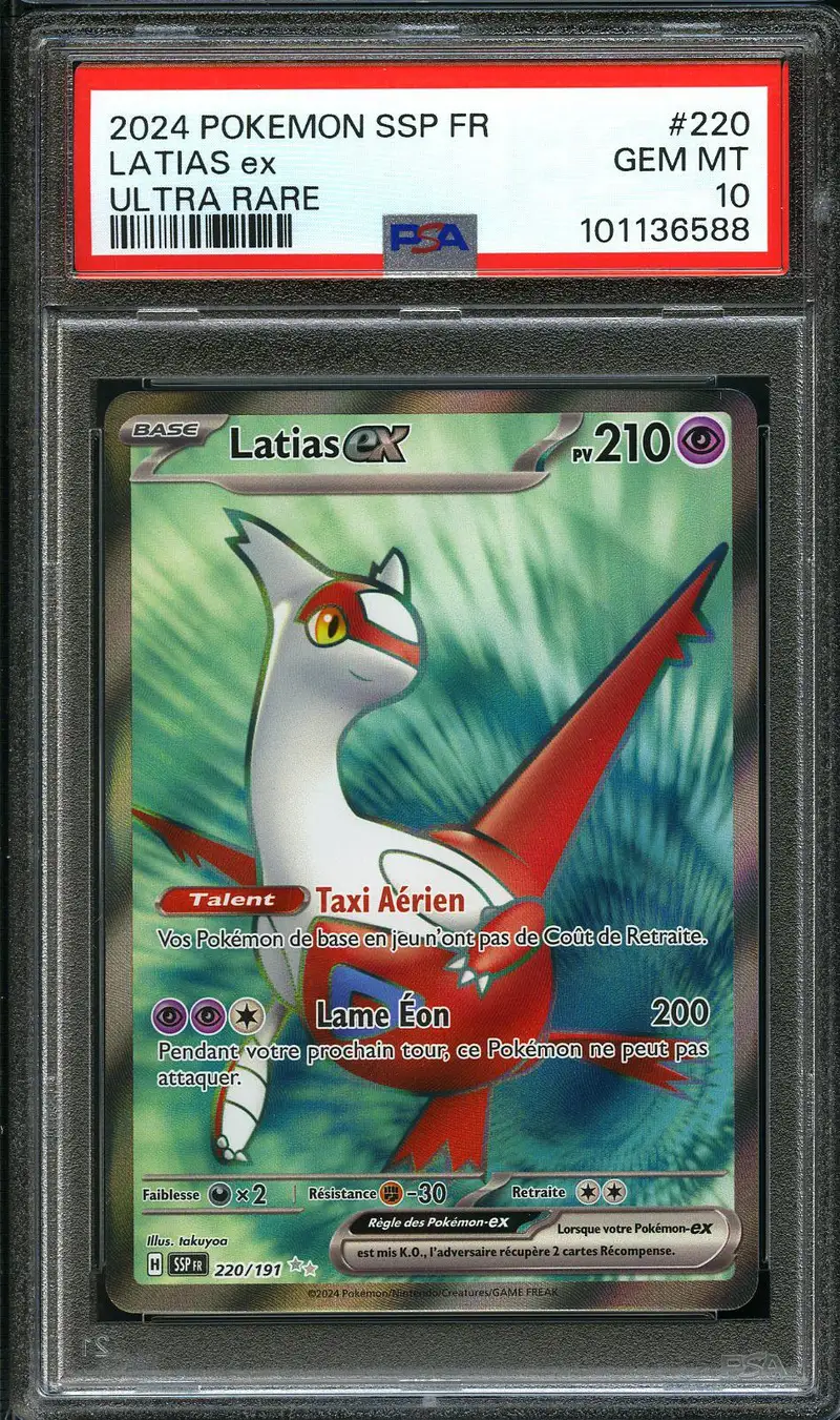 PSA 10 Latias Ex