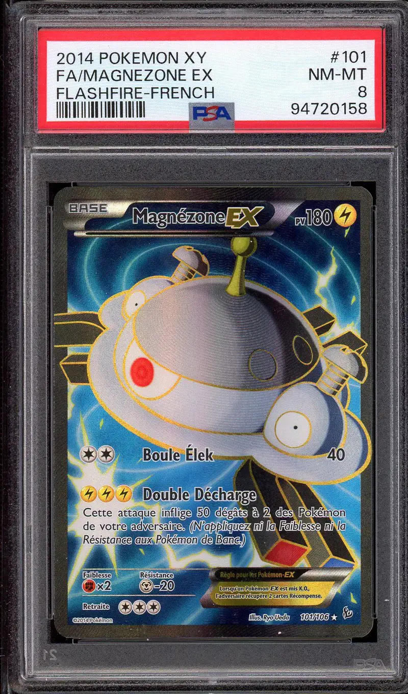 PSA 8 Magnézone Ex