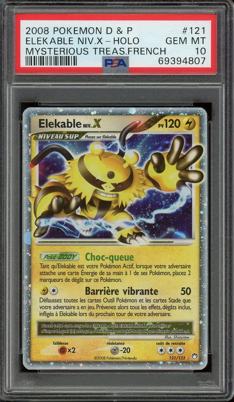 PSA 10 Elekable Niv. X