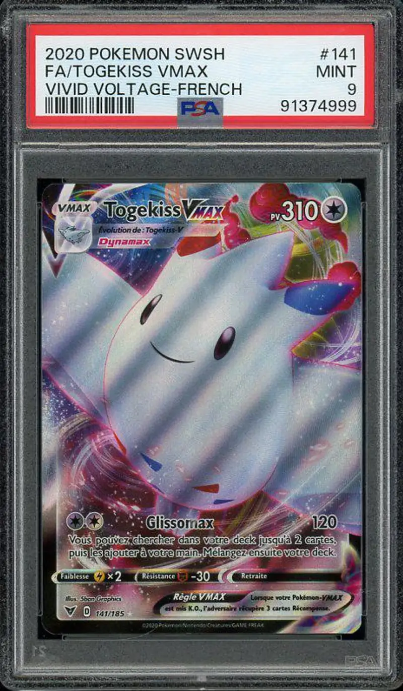 PSA 9 Togekiss VMax