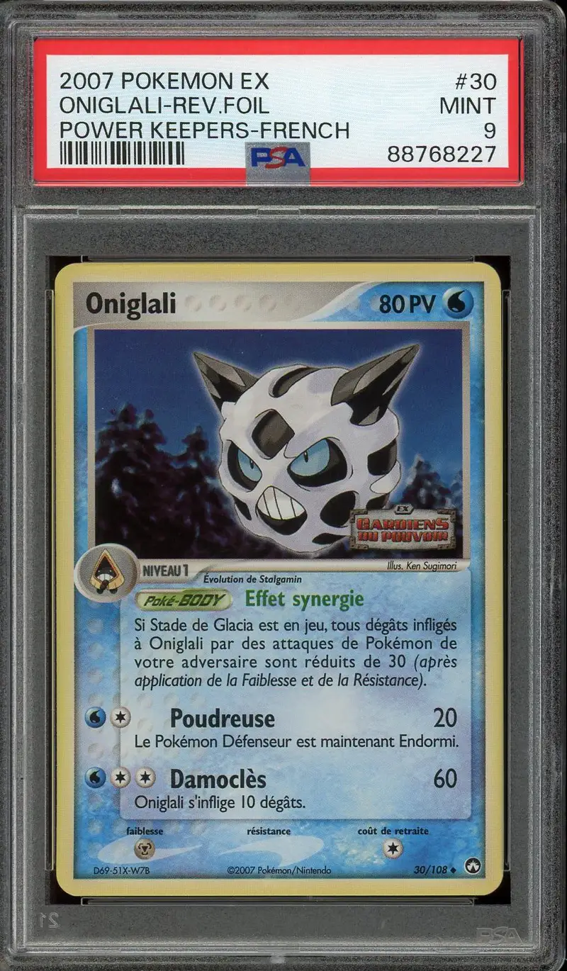 PSA 9 Oniglali Reverse