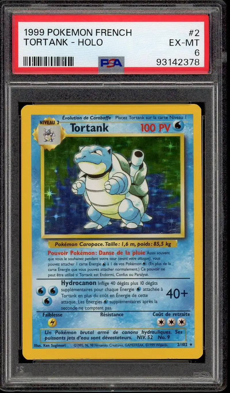 PSA 6 Tortank Holo