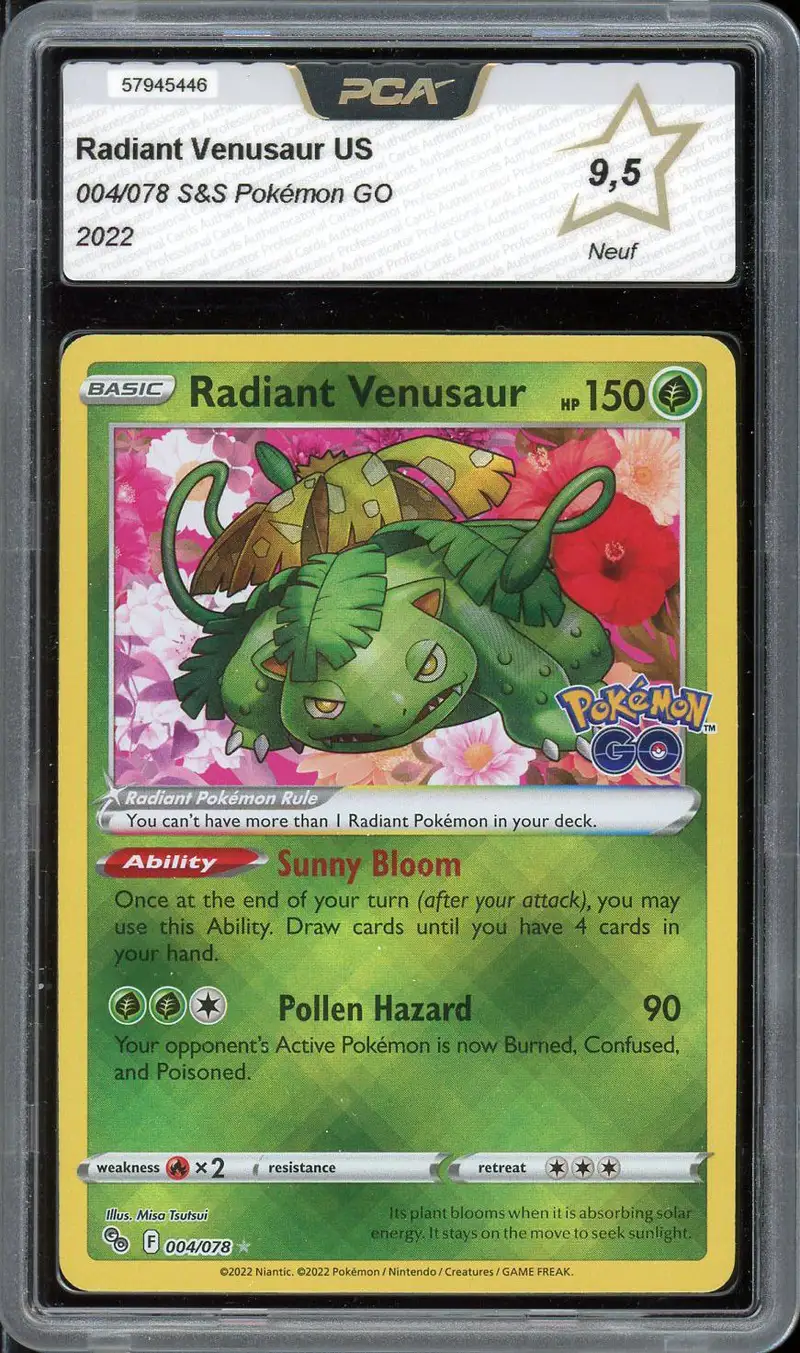 PCA 9.5 Radiant Venusaur