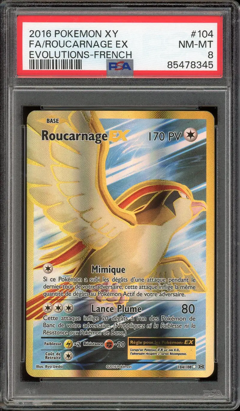 PSA 8 Roucarnage Ex