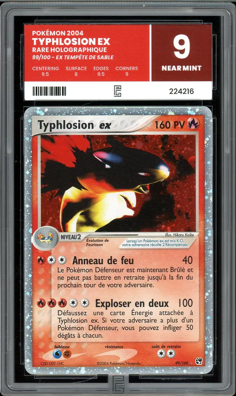 PG 9 Typhlosion Ex