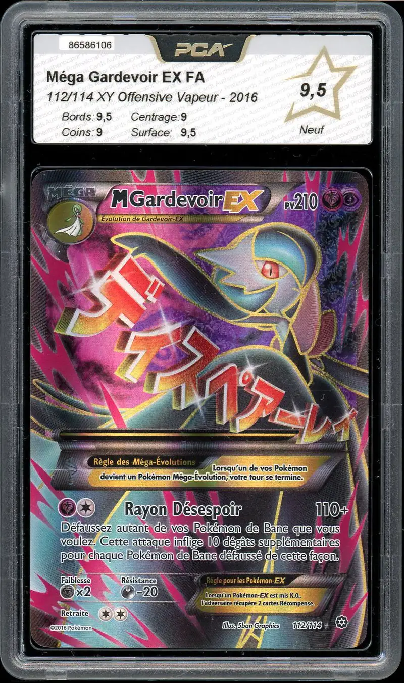 PCA 9.5 Méga Gardevoir Ex