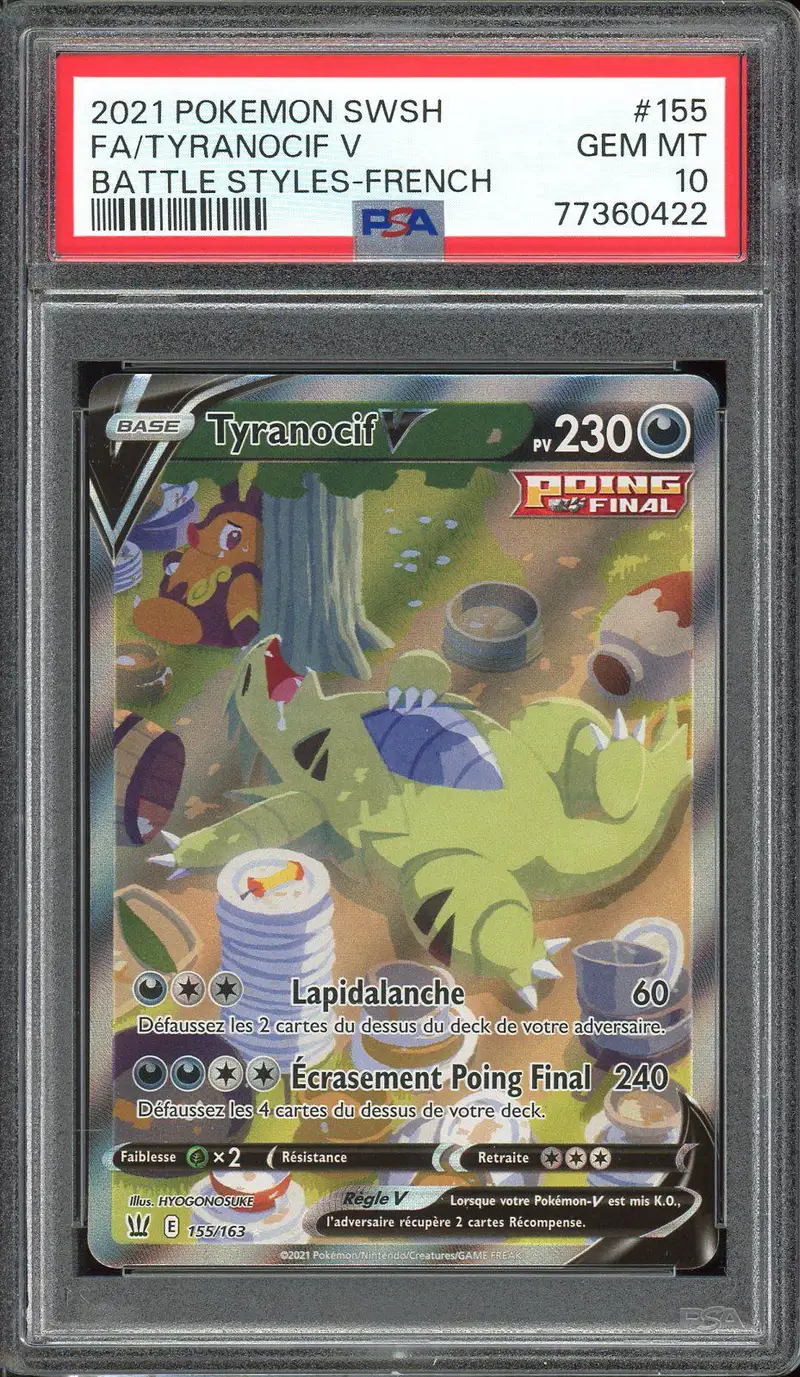 PSA 10 Tyranocif V