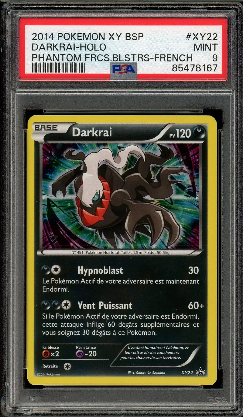 PSA 9 Darkrai Holo