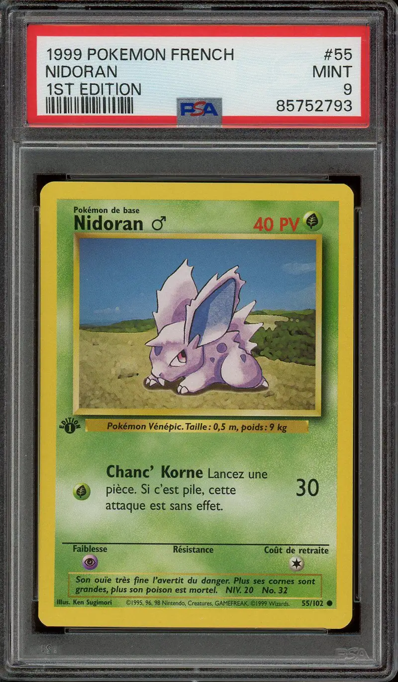 PSA 9 Nidoran