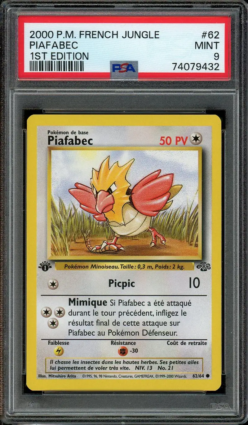 PSA 9 Piafabec