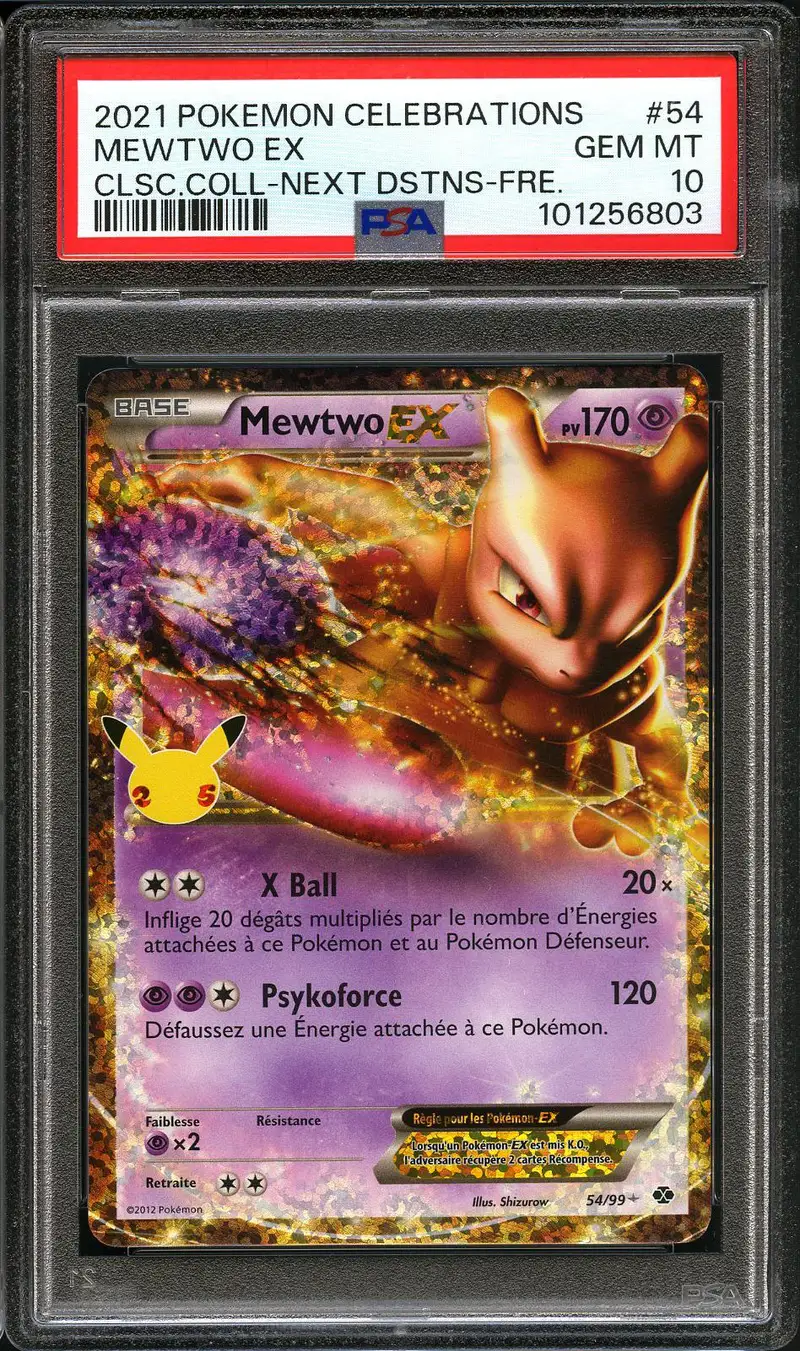 PSA 10 Mewtwo Ex