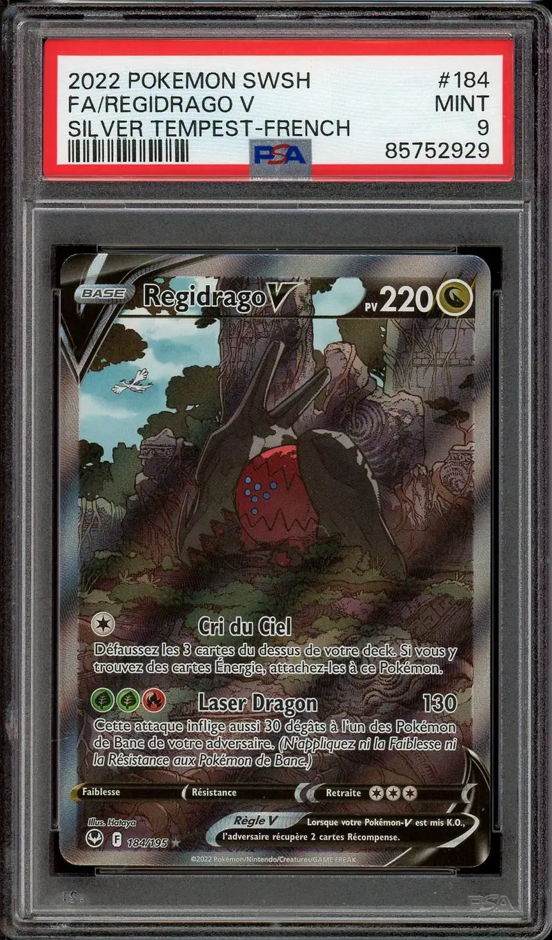 PSA 9 Regidrago V