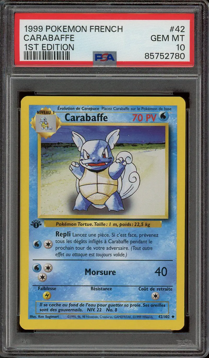 PSA 10 Carabaffe