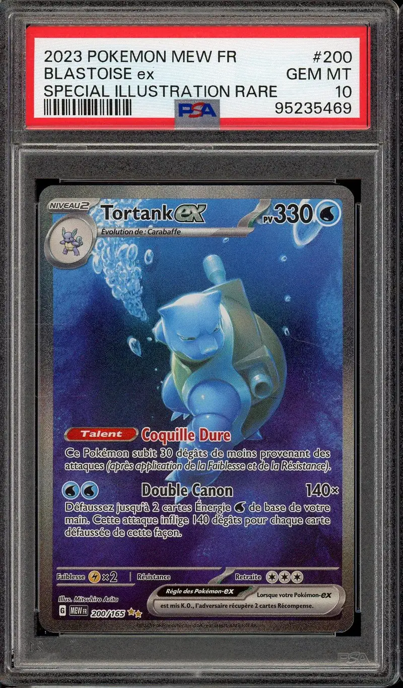 PSA 10 Tortank Ex