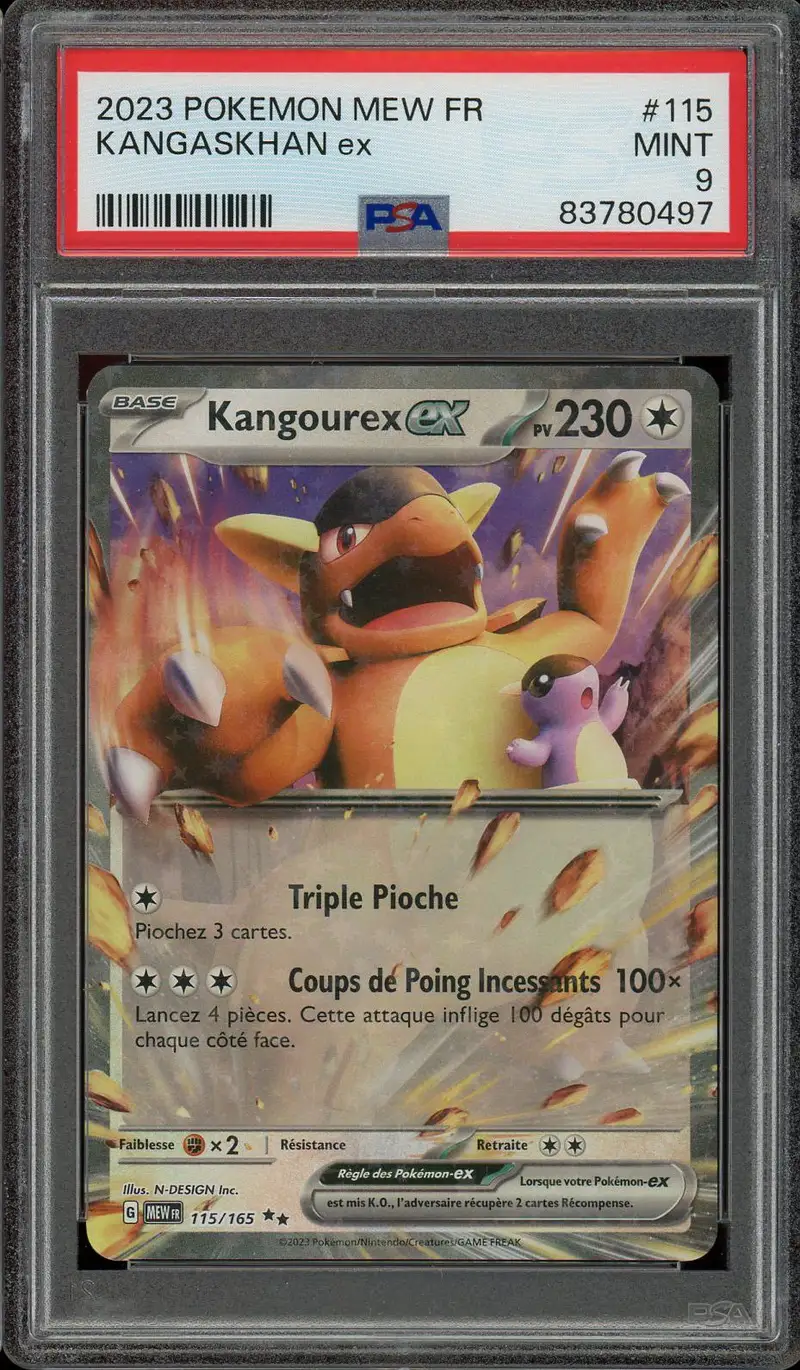 PSA 9 Kangourex Ex