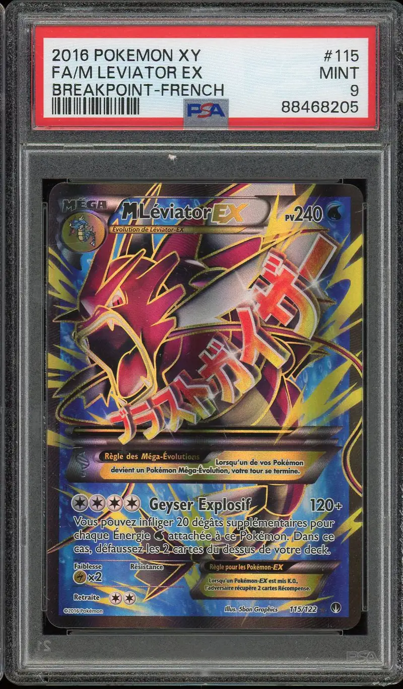 PSA 9 Méga Léviator Ex
