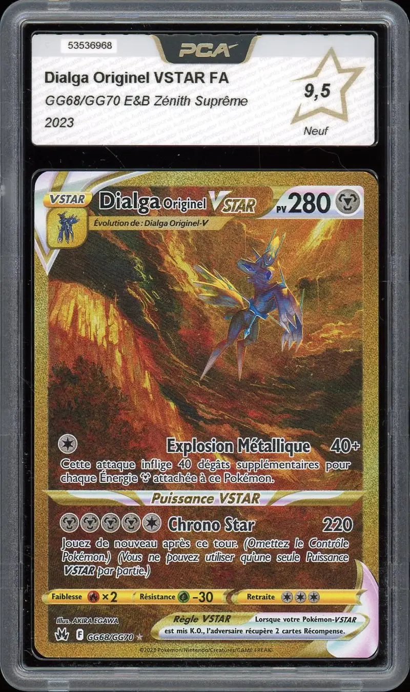 PCA 9.5 Dialga Originel VStar Gold