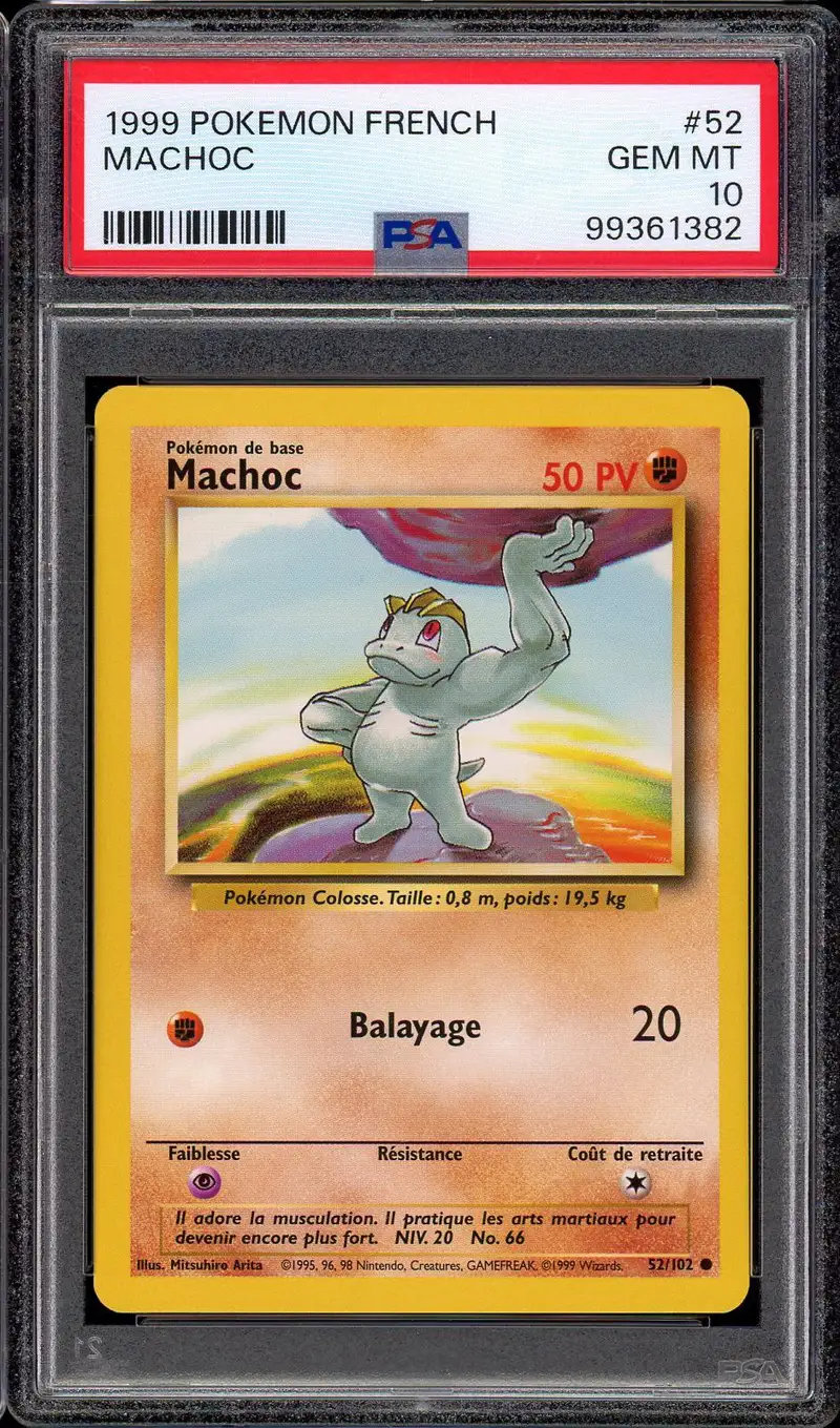 PSA 10 Machoc