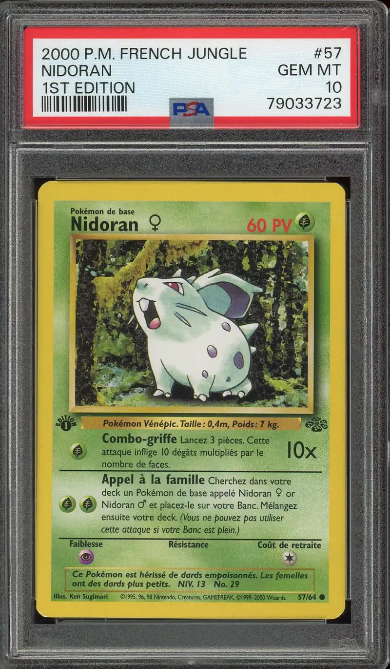 PSA 10 Nidoran
