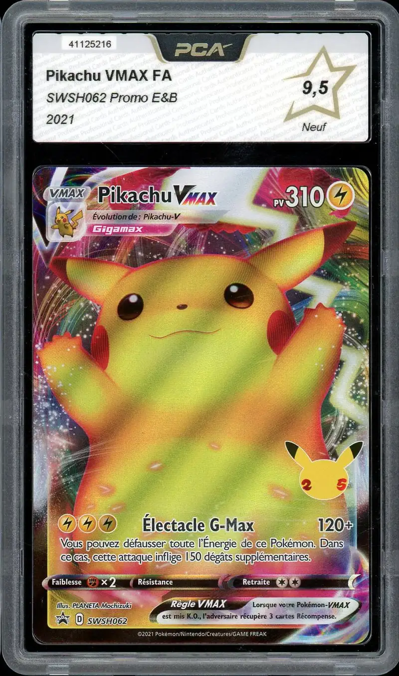 PCA 9.5 Pikachu VMax