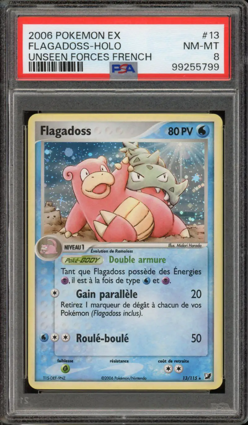 PSA 8 Flagadoss Holo