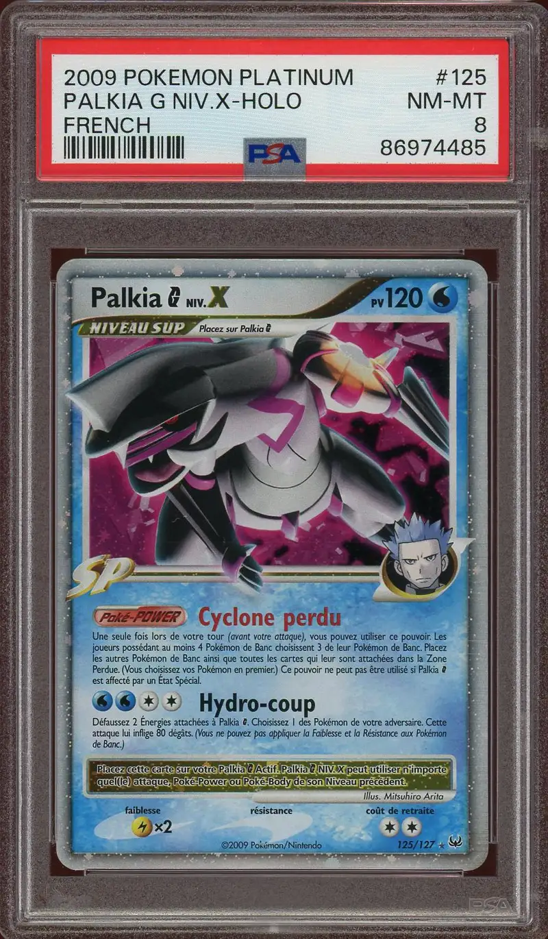 PSA 8 Palkia G Niv. X
