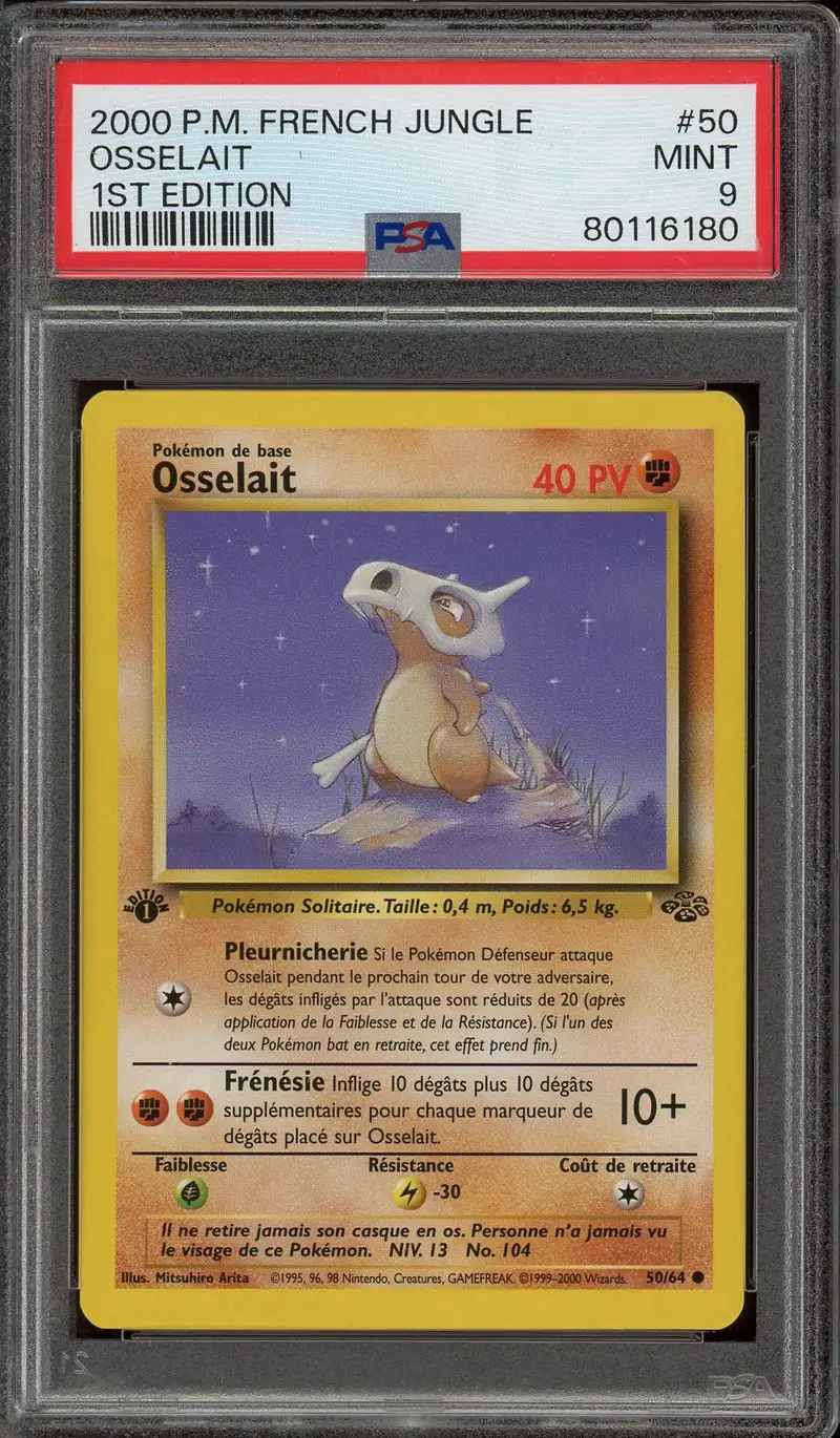 PSA 9 Osselait