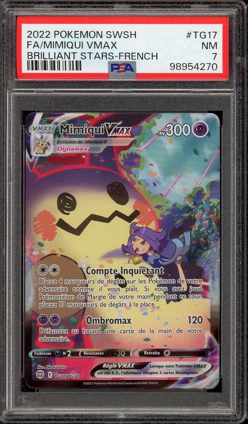 PSA 7 Mimiqui VMax