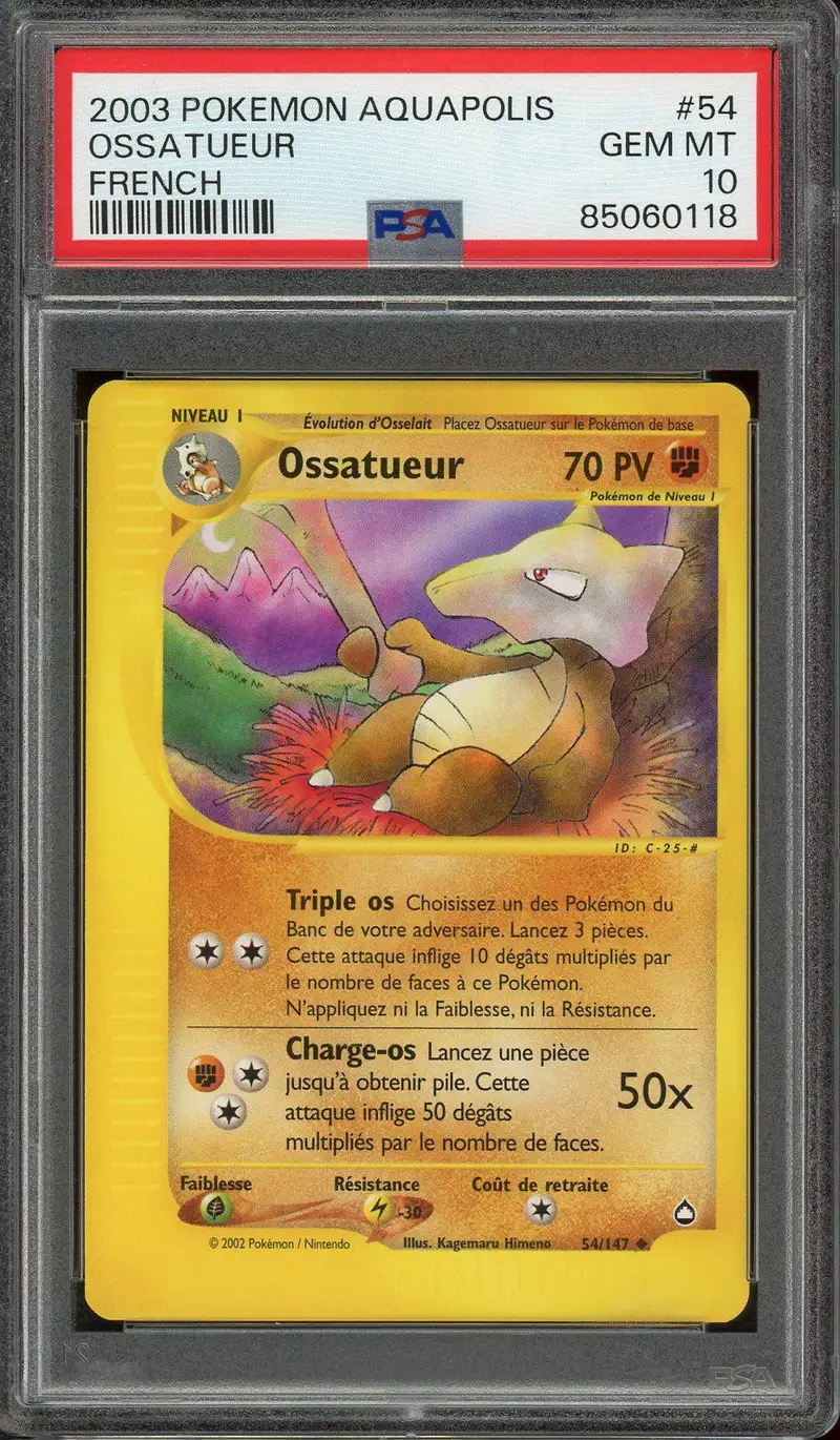 PSA 10 Ossatueur