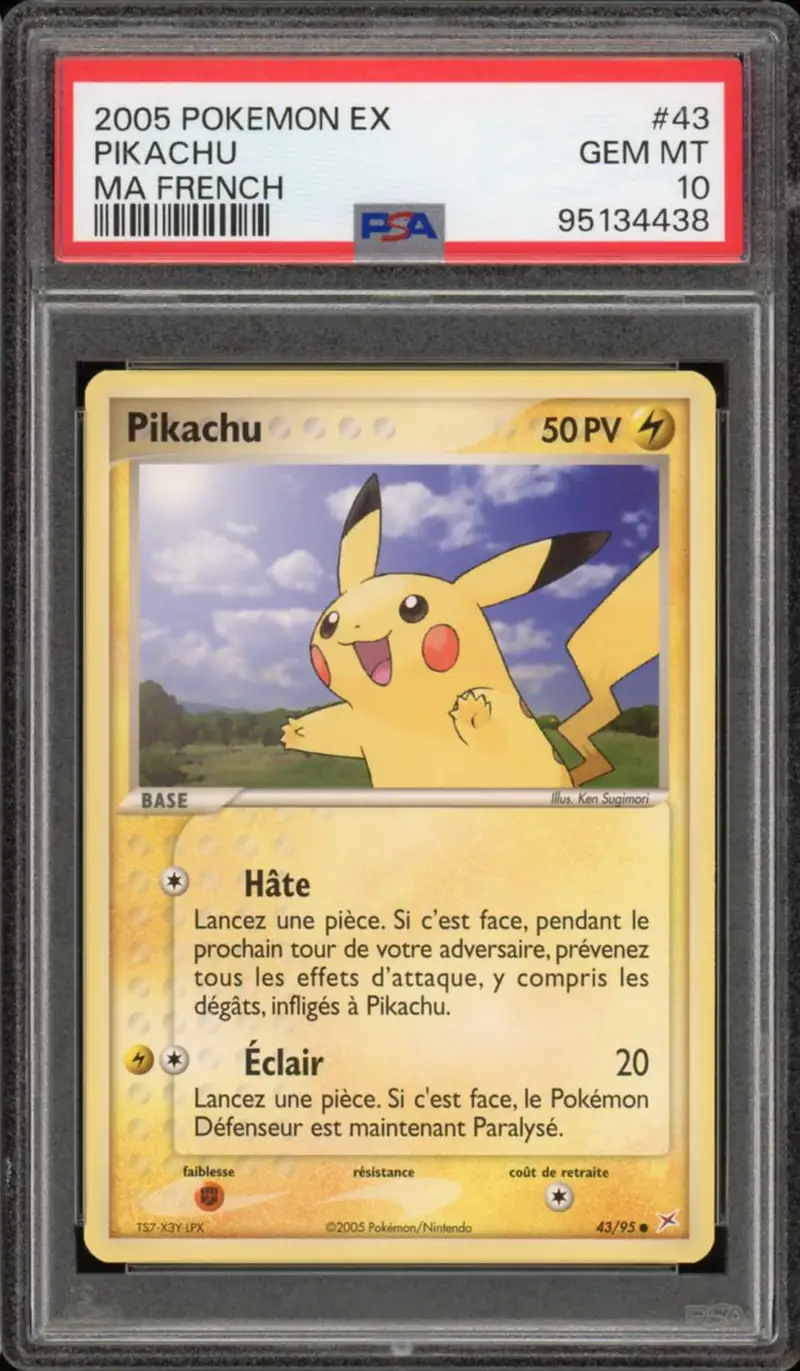PSA 10 Pikachu
