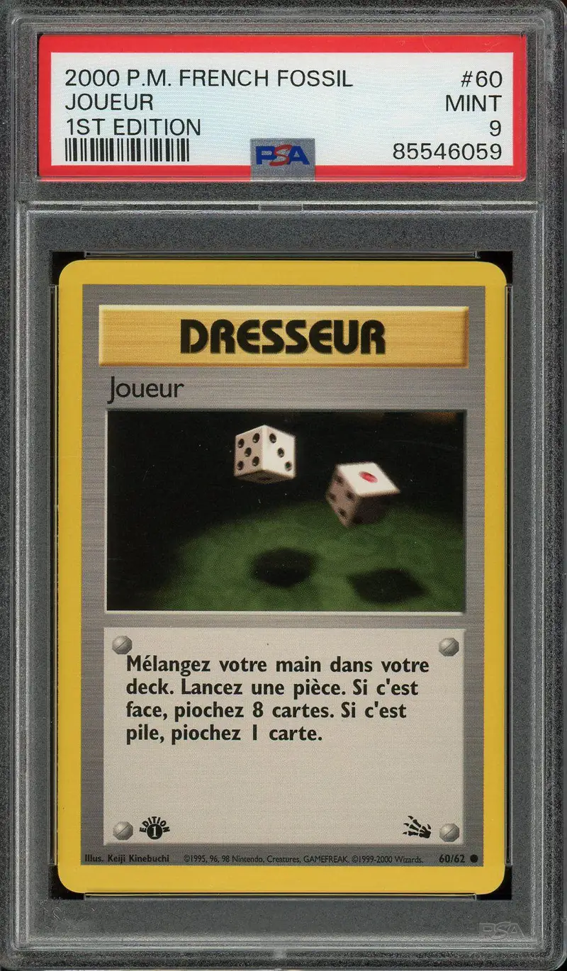 PSA 9 Joueur