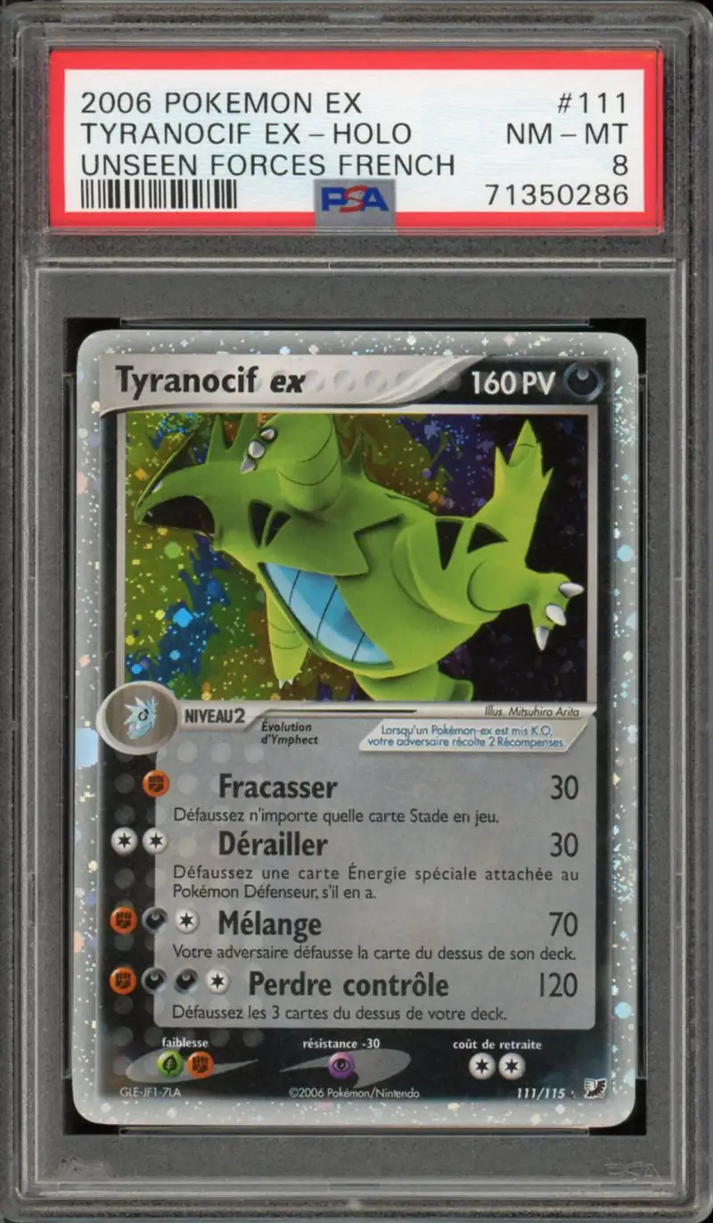 PSA 8 Tyranocif Ex