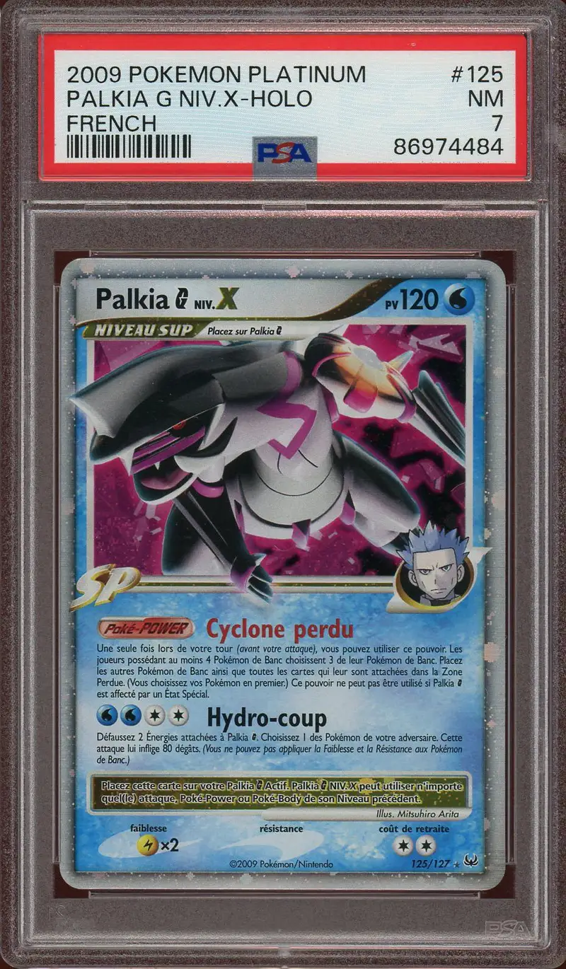 PSA 7 Palkia G Niv. X