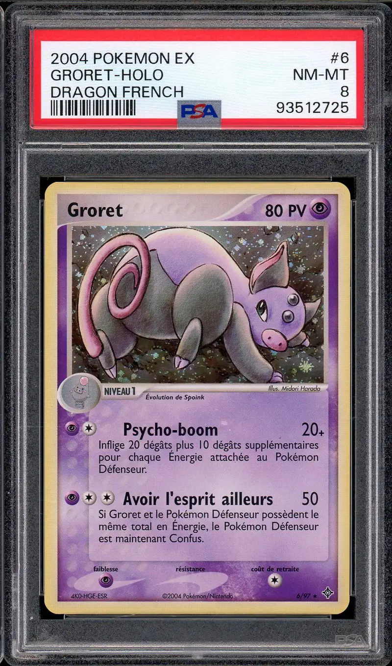 PSA 8 Groret Holo