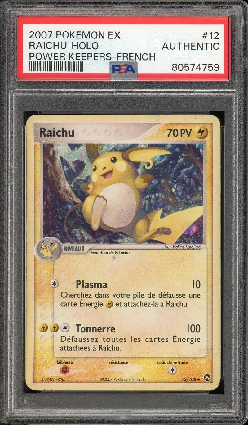 PSA A Raichu Holo