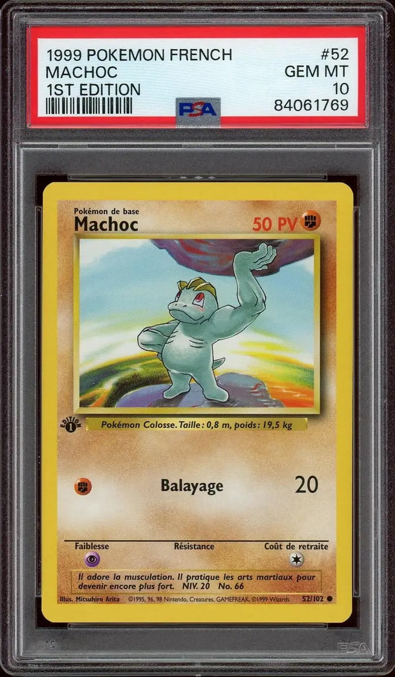 PSA 10 Machoc