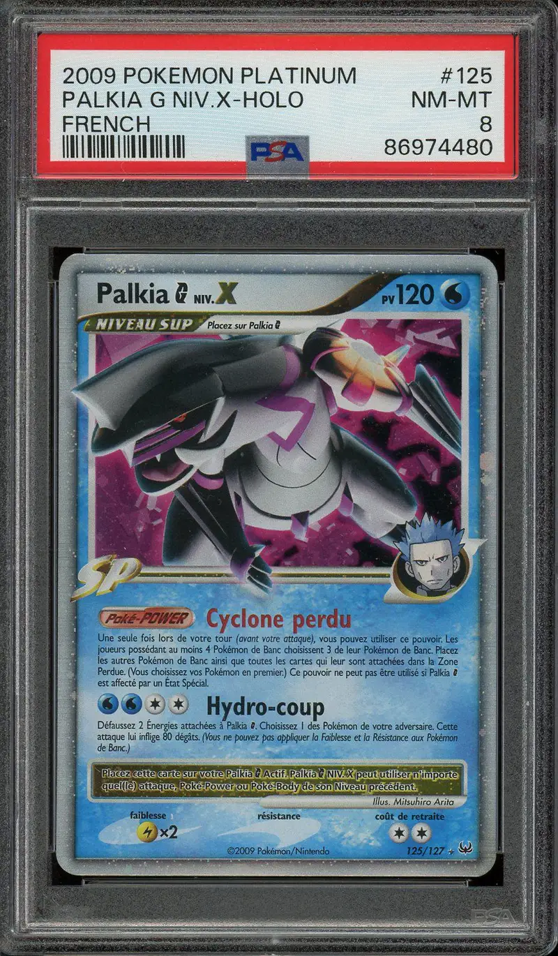 PSA 8 Palkia G Niv. X