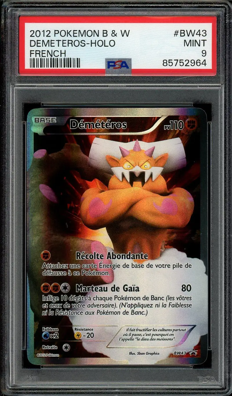 PSA 9 Démétéros Holo