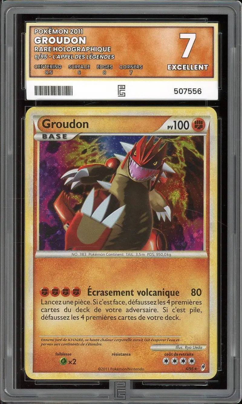 PG 7 Groudon Holo