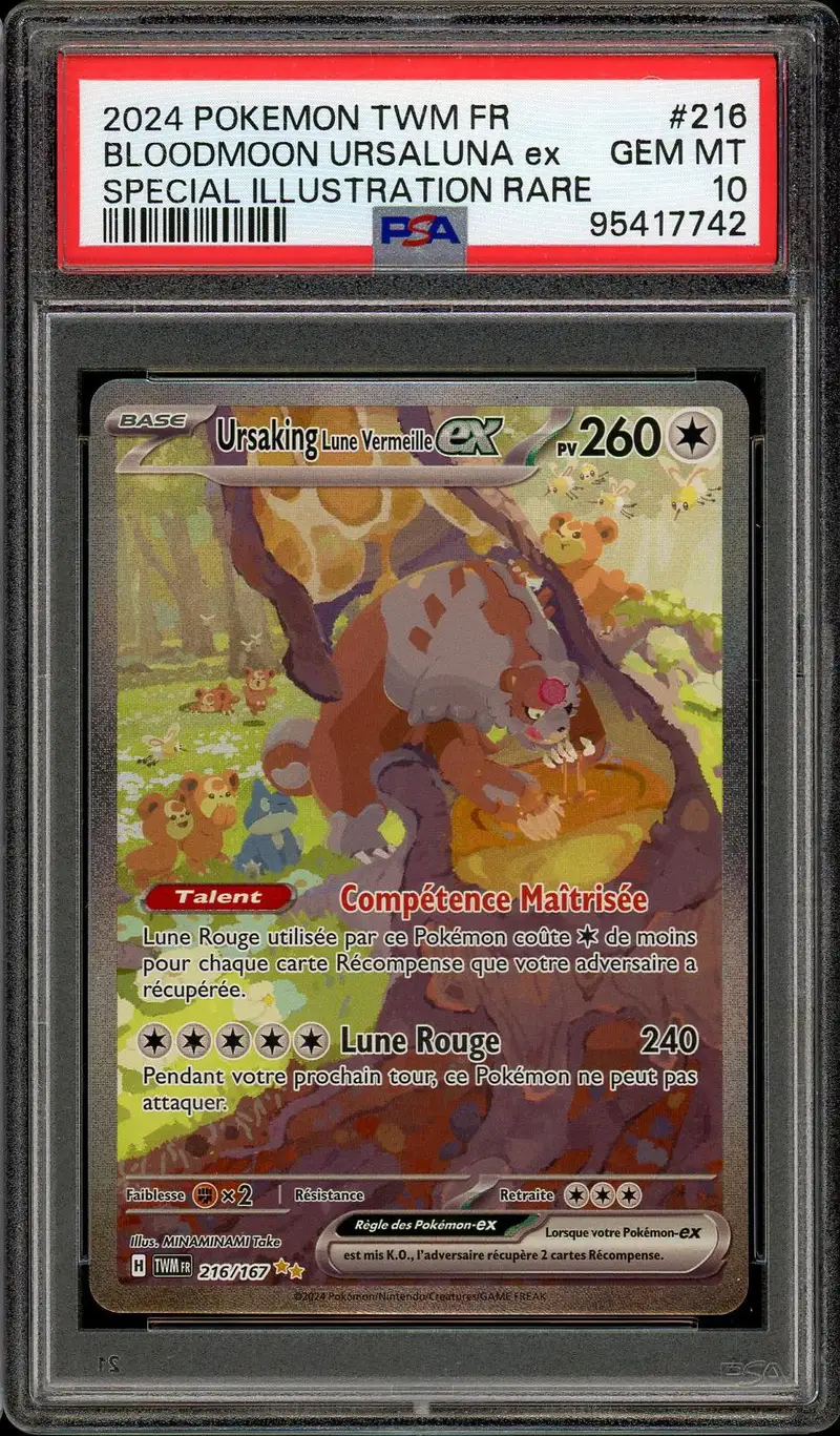 PSA 10 Ursaking Lune Vermeille Ex