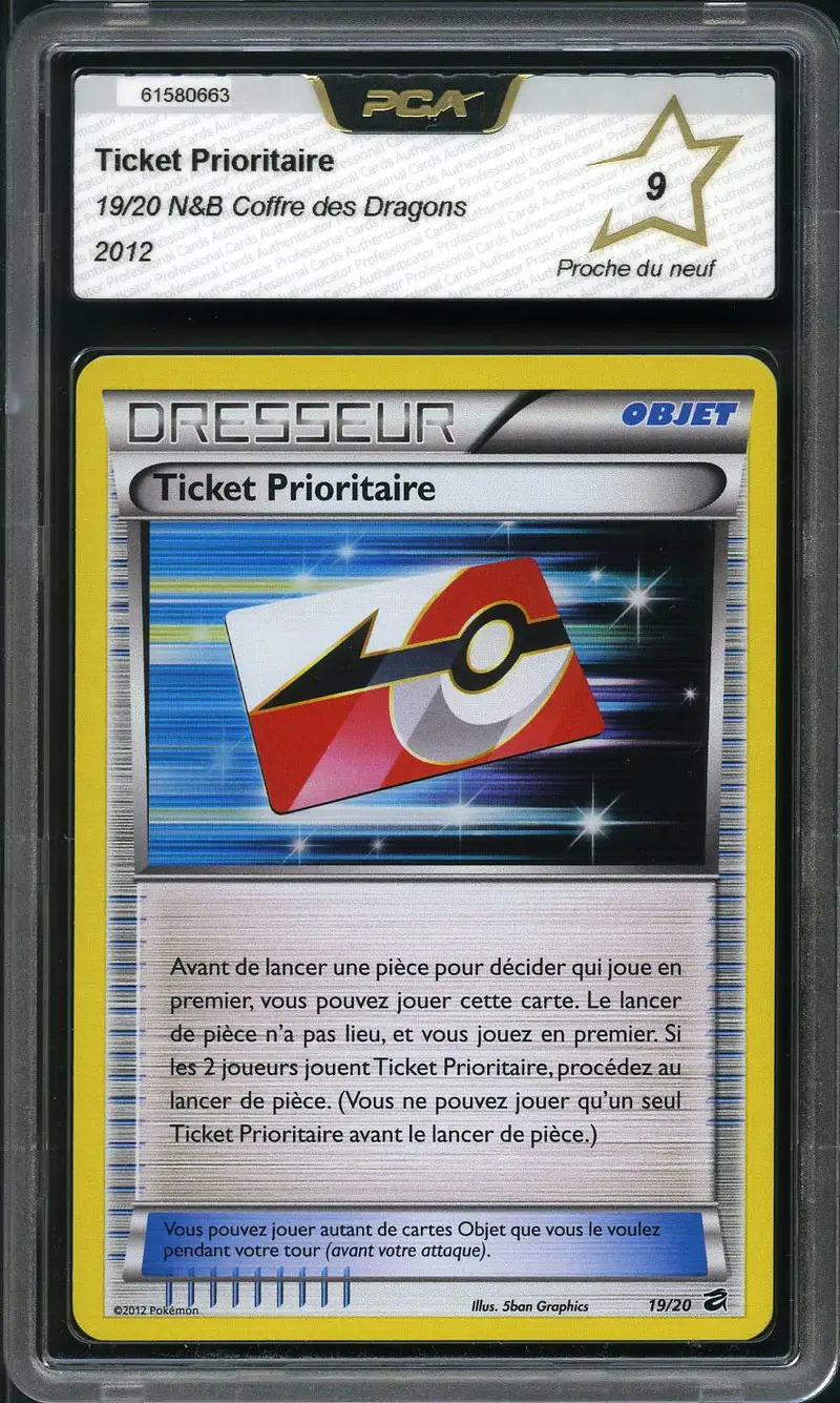PCA 9 Ticket Prioritaire Holo