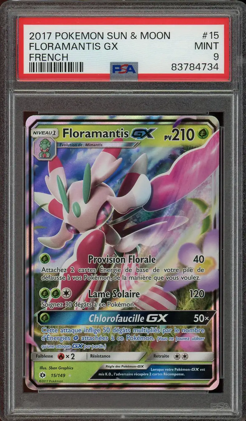 PSA 9 Floramantis Gx